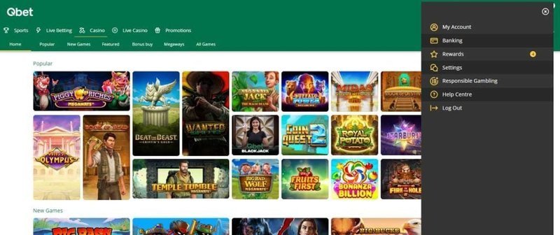 Qbet casino, qbet casino login